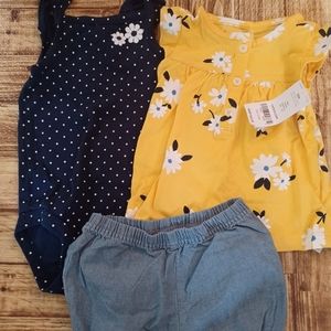 3pc baby girl set